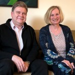 Peter Mazohl (EBI) with Gabriele Ernst